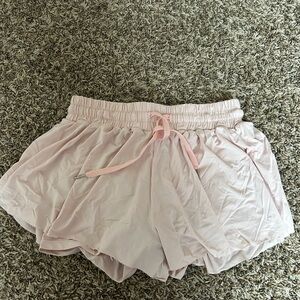 SHEIN Blush Pink Elastic Shorts